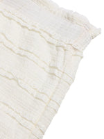 Textured A-Line Midi Skirt