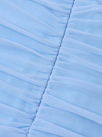 Off-Shoulder Ruched Mermaid Maxi Dress