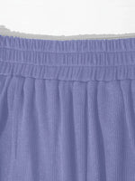 Side Tie Round Neck Tank and Pants Set