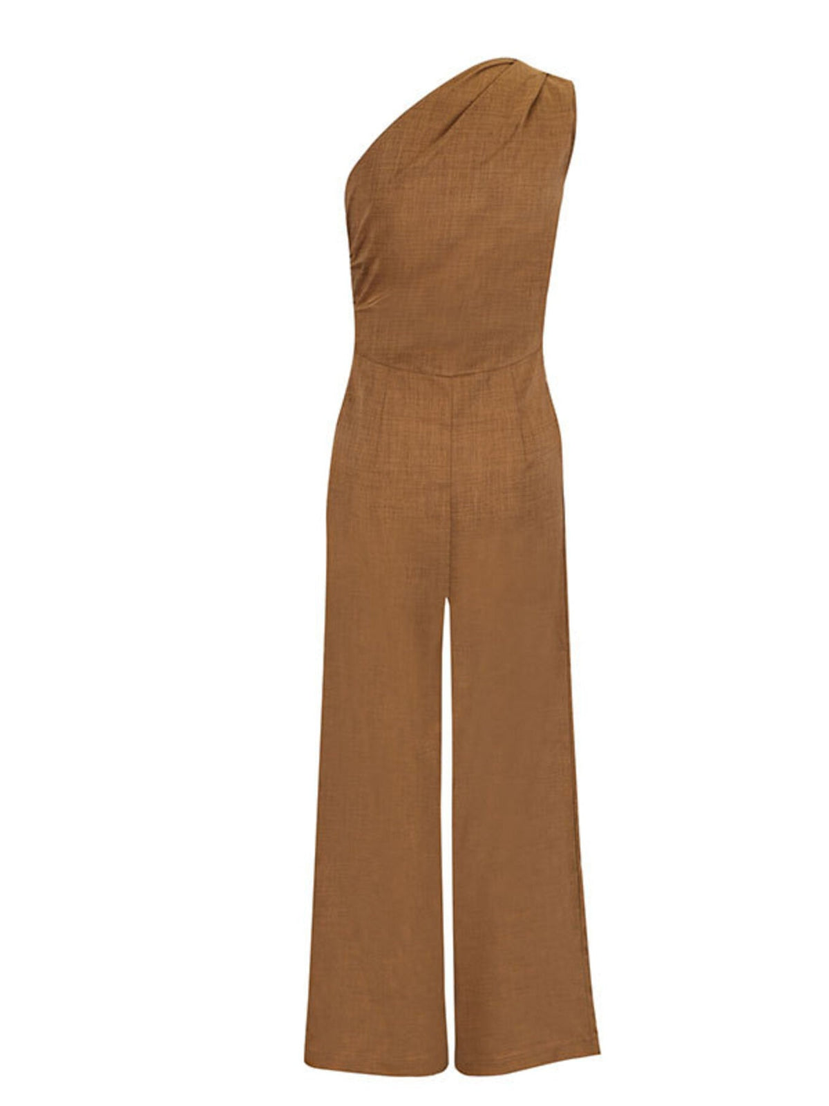 One-Shoulder Wide Leg Jumpsuit