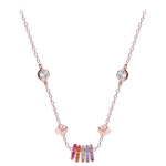 925 Sterling Silver Circle Pendant Necklace