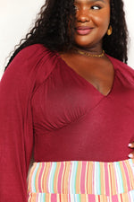 Culture CodeFull Size V-Neck Bodysuit