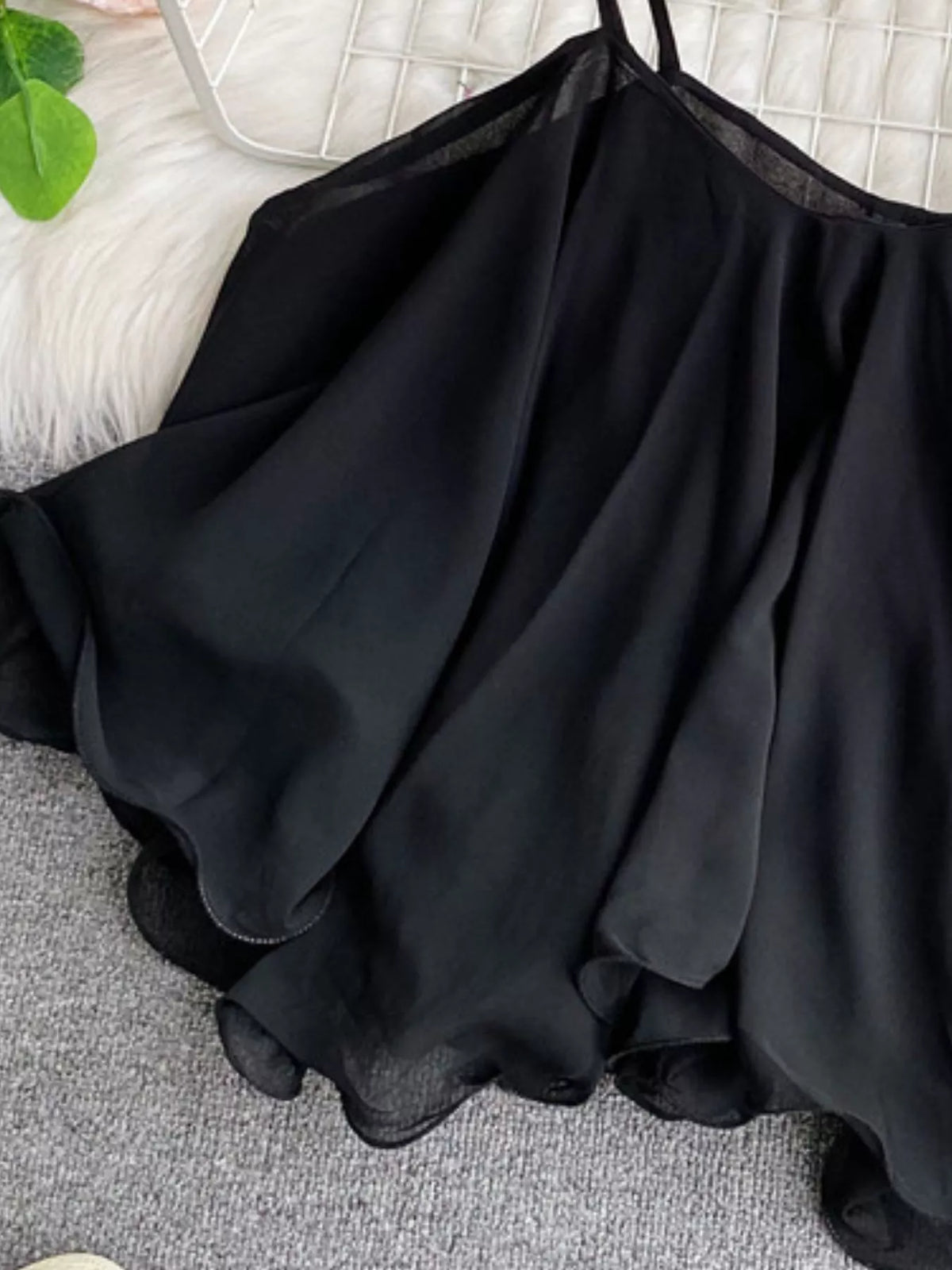 Ruffled Flowy Cami