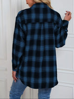 Casual Plaid Button Up Shirt