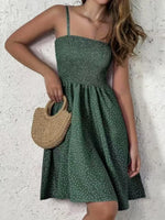 Full Size Smocked Square Neck Cami Dress Plus Size