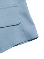 Button Up Vest & Shorts Two-Piece Set