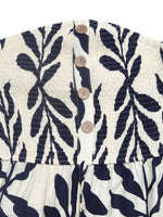Smocked Printed Tube Romper