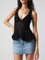 Lace V-Neck Tank