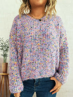 Colorful Long Sleeve Sweater
