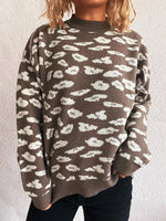 Mock Neck Long Sleeve Sweater