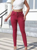 High-Waisted Skinny Jeans