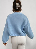 Cloud Button Up Knit Cardigan