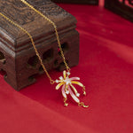 Starburst Pendant Necklace