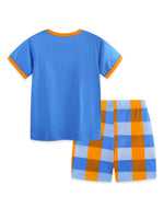 Children's Summer Vibes Crocodile Print Tee and Shorts Set