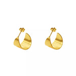 18K Gold-Plated Stud Earrings