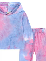 Children's Tie-Dye Hoodie and Pants Set