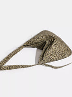 Leopard Print Casual Shoulder Bag