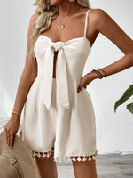 Sweetheart Neck Spaghetti Strap Romper