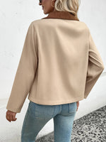 Zip Up Long Sleeve Jacket