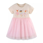 Children's Ballerina Graphic Tulle Dress
