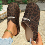 Round Toe Flats Slip-Ons