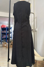Sleeveless Button-Down Midi Dress