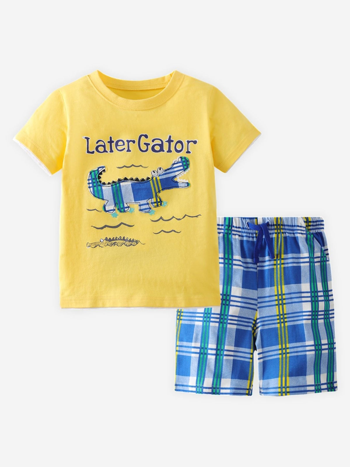 Children's Graphic Short Sleeve Tee and Shorts Set
