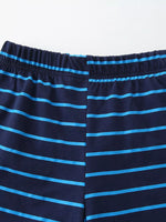 Children's Tiger Graphic Top and Striped Shorts Set