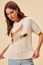 SO ME Flying Duck Sweater Top