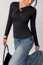 Slim Fit Long Sleeve Top