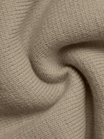 Button-Front Cardigan with Contrast Trim