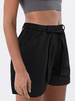 Tied High Waist Shorts