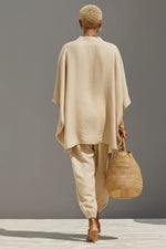 Relaxed Fit Top and Pants Two-Piece Set