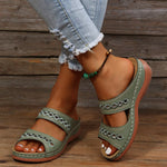 Open Toe Wedge Sandals