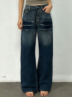 Washed Wide Leg Jeans