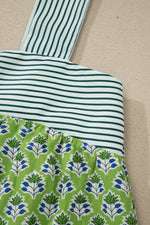 Tie-Strap Floral Print Tank