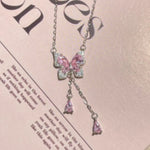 925 Sterling Silver Butterfly Necklace