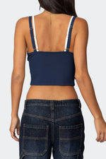 Lace Detail V-Neck Cami