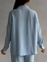 Button Down Shirt and Pants Set