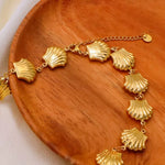 18K Gold-Plated Shell Necklace
