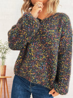 Colorful Long Sleeve Sweater