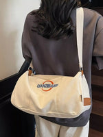 Canvas Duffel Bag with Adjustable Shoulder Strap