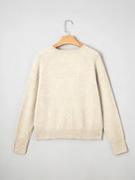 Crew Neck Long Sleeve Sweater