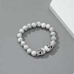 Halloween Skull Beaded Bracelet