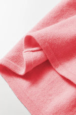 Blossom 3/4 Sleeve Boxy Knit Button Down Sweater Cardigan