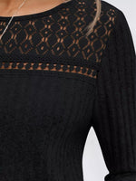 Ribbed Long Sleeve T-Shirt