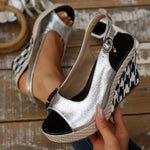 Open Toe Wedge Sandals