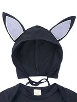 Children's Halloween Bat Bodysuit & Hat Costume Set
