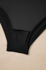 Square Neck Ruched Tommy Control One Piece Swimsuit