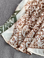 Printed V-Neck Cami Dress